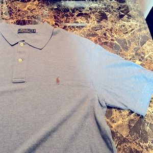 Blue with brown polo horse in excellent condition size 1XB